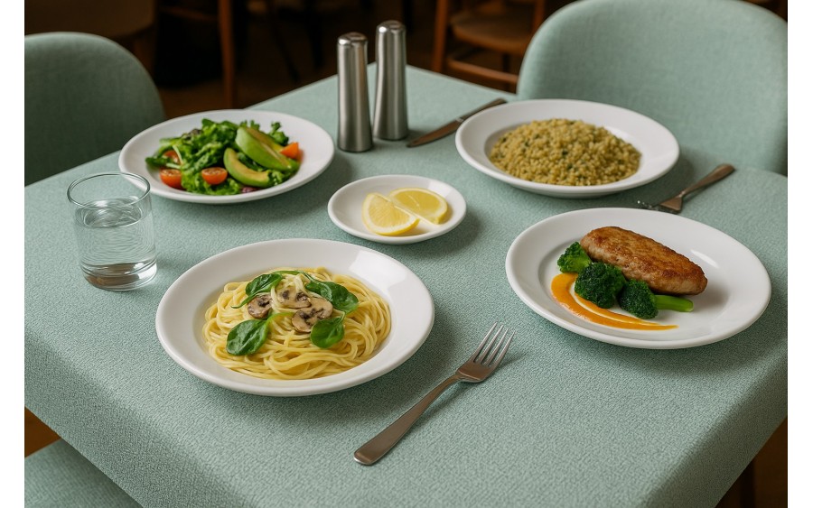 Talerz płytki 16,5 cm Ameryka