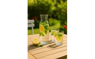 Karafka szklana 1 L 09-004-1000