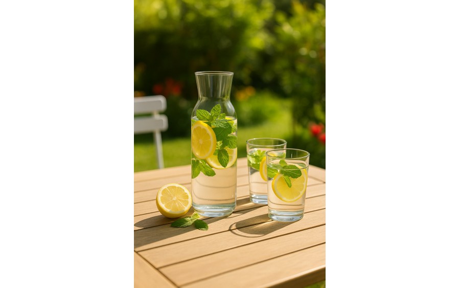 Karafka szklana 1 L 09-004-1000