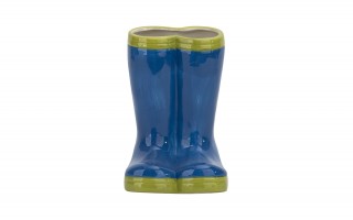 Osłonka ceramiczna Buty niebiesko-zielone