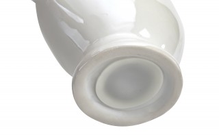 Skarbonka ceramiczna Ryba biała mała 14x7,5 cm