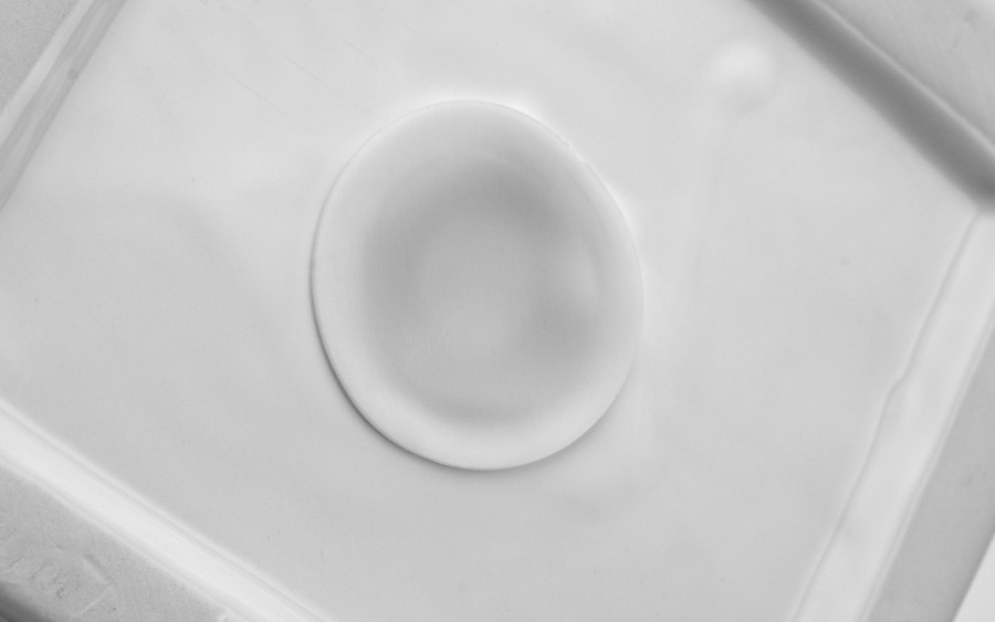 Skarbonka ceramiczna Telefon biały 18x13 cm