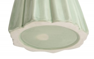 Wazon ceramiczny Sukienka zielona