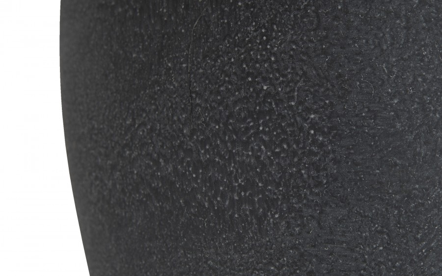 Wazon ceramiczny 38 cm szaro-złoty 179099