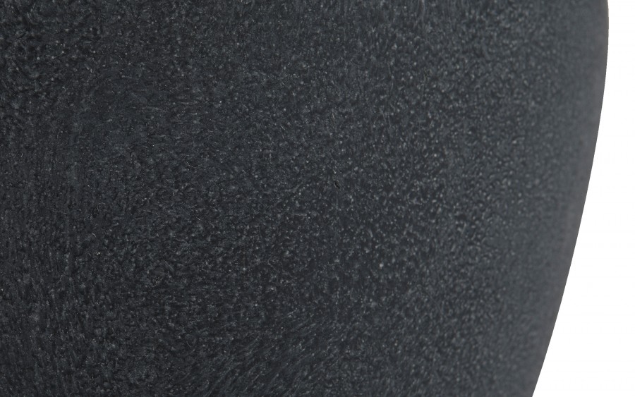 Wazon ceramiczny 27 cm szaro-złoty 179097