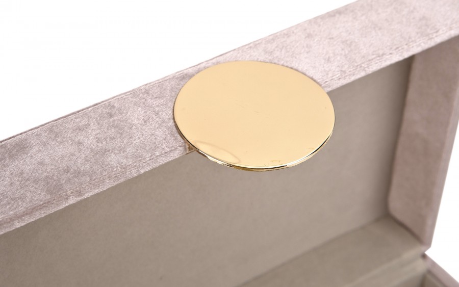 Szkatułka na biżuterię różowa 144864