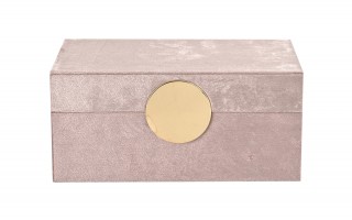 Szkatułka na biżuterię różowa 144864