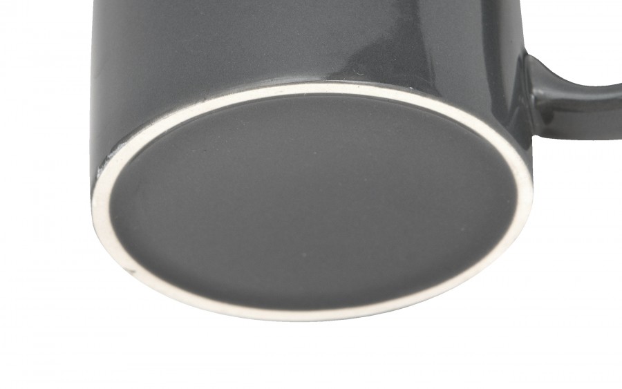 Kubek ceramiczny 300 ml ciemny szary