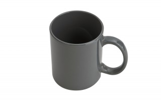 Kubek ceramiczny 300 ml ciemny szary