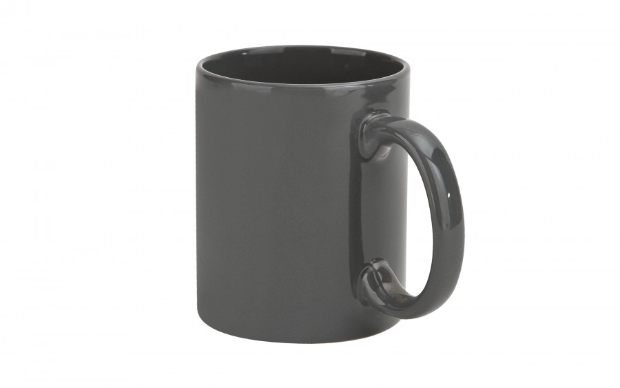 Kubek ceramiczny 300 ml ciemny szary