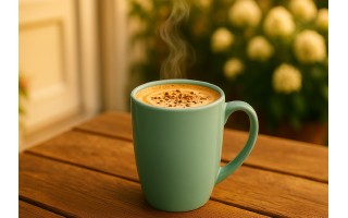 Kubek ceramiczny 300 ml miętowy