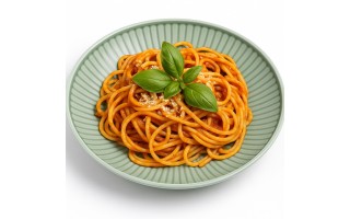 Talerz głęboki 21,5 cm Dalia Zielona