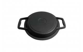 Kociołek żeliwny 8 L z patelnią KH1733