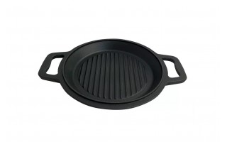 Kociołek żeliwny 8 L z patelnią KH1733