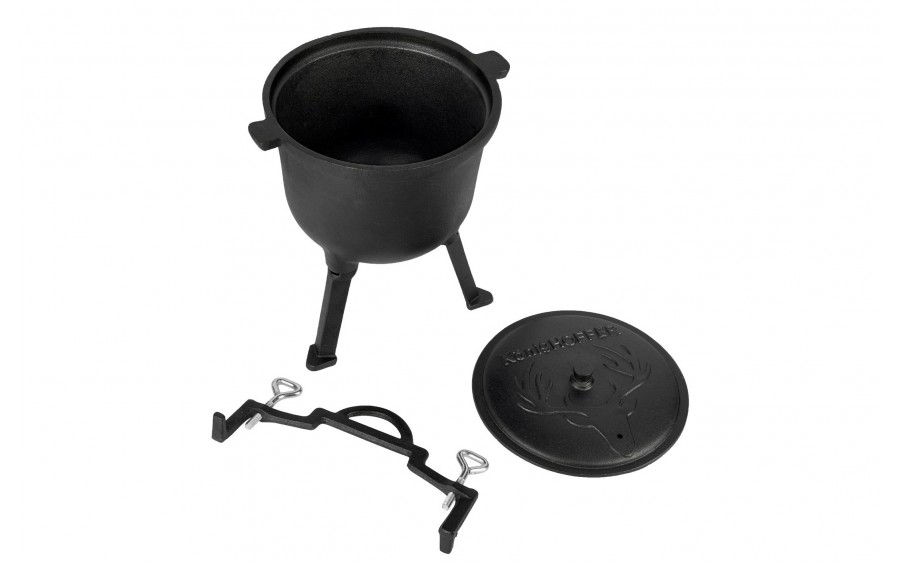 Kociołek żeliwny myśliwski 8 L KonigHoffer