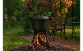 Kociołek żeliwny myśliwski 8 L KonigHoffer