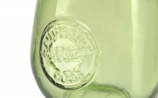 Szklanka do napojów 650 ml Balon zielona 2168 (DB22)