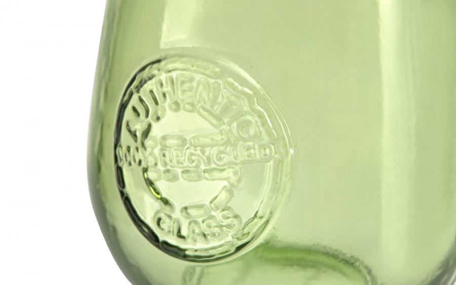 Szklanka do napojów 650 ml Balon zielona 2168 (DB22)