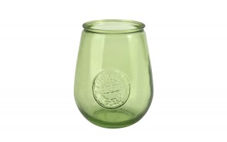Szklanka do napojów 650 ml Balon zielona 2168 (DB22)