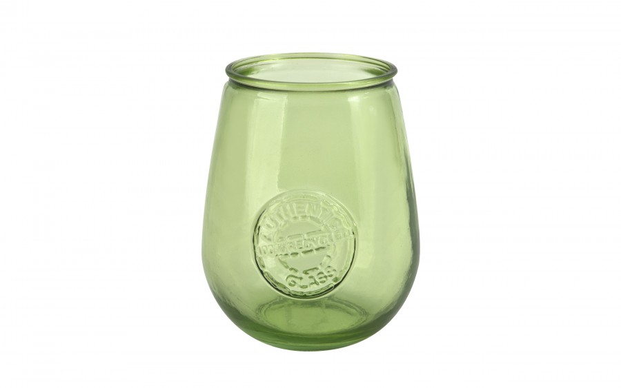 Szklanka do napojów 650 ml Balon zielona 2168 (DB22)