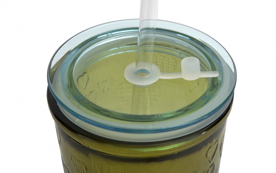 Szklanka do napojów 500 ml z pokrywką 2357