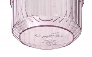 Szklanka nietłukąca 400 ml Linea różowa 10578