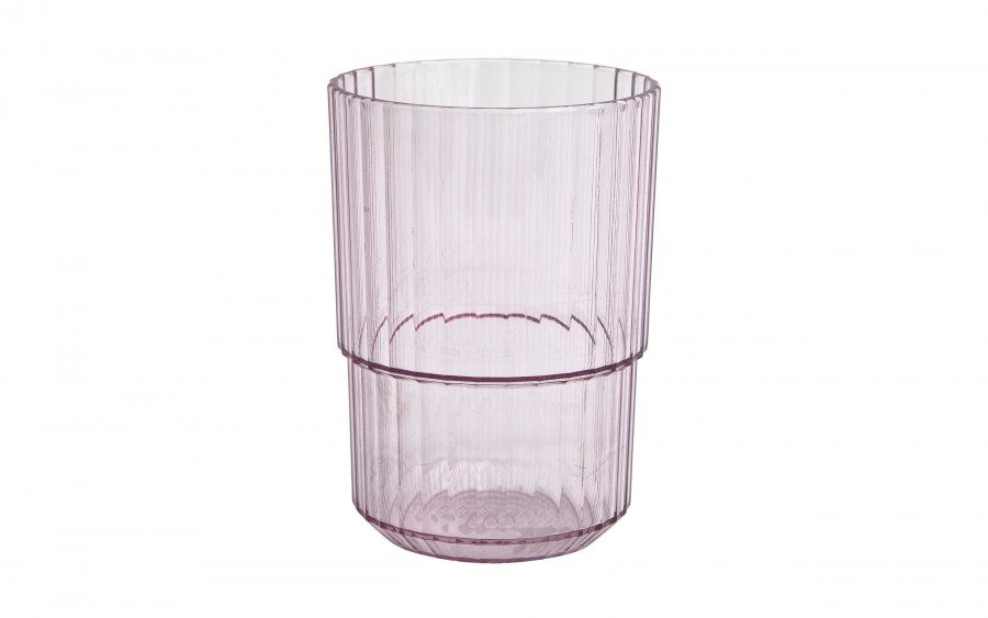 Szklanka nietłukąca 400 ml Linea różowa 10578
