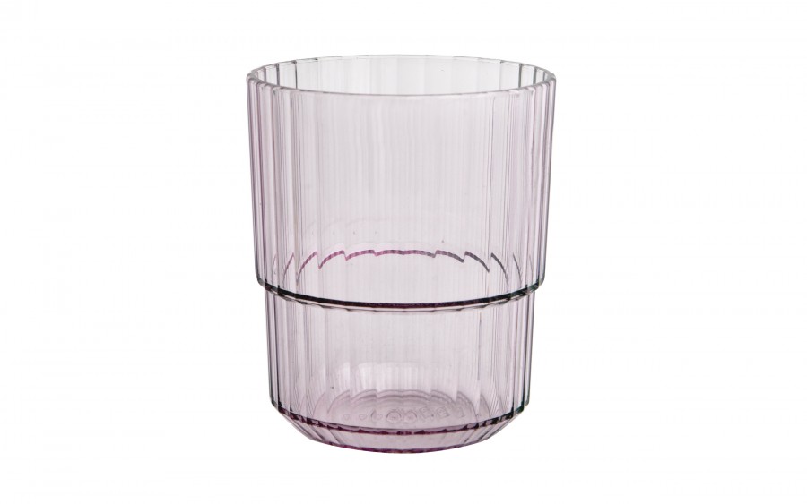 Szklanka nietłukąca 300 ml Linea różowa 10577
