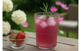 Szklanka nietłukąca 300 ml Linea różowa 10577