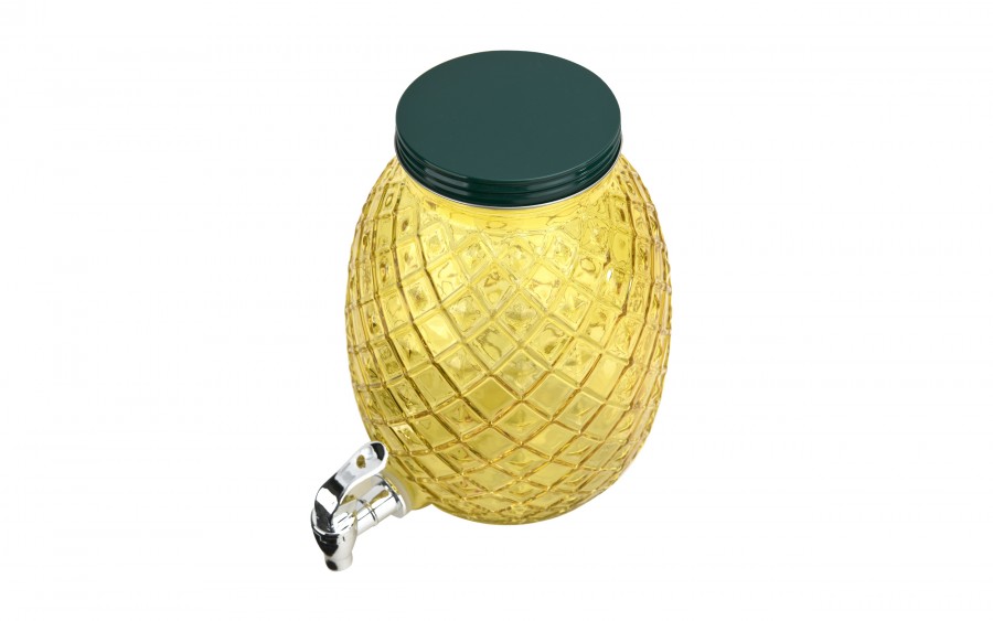 Słoik z kranem 4 L Ananas 6179