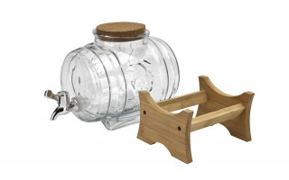 Słoik z kranem 3 L Beczułka 8647