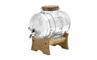 Słoik z kranem 3 L Beczułka 8647