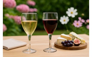 Nietłukący kieliszek do wina 230 ml Premium z poliwęglanu