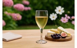 Nietłukący kieliszek do wina 320 ml Premium z poliwęglanu