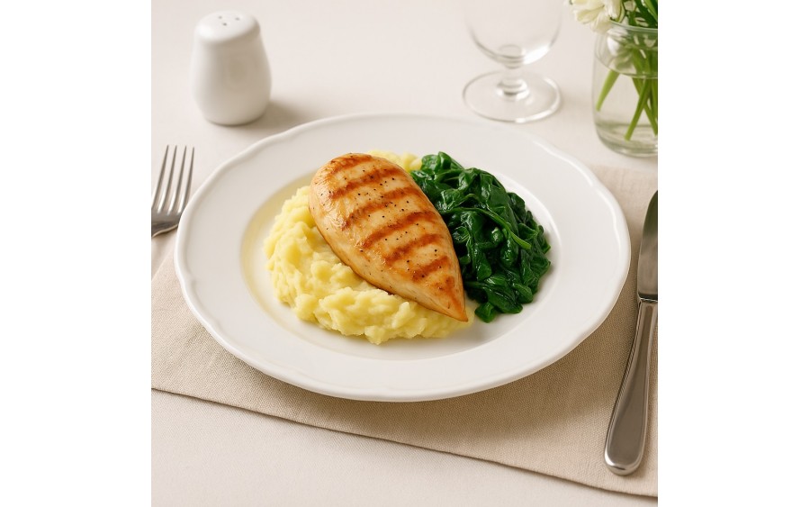 Talerz płytki 26,5cm Praga/Castel White