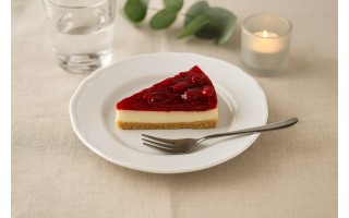 Talerz deserowy 21cm Praga/Castel White