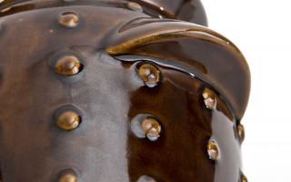 Garnek ceramiczny 2,5 L brąz 3453