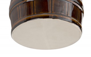 Beczka ceramiczna 3 L hermetyczna brąz