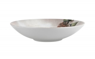 Talerz głęboki 21,5 cm Hortensja Red 644KJ/9202A