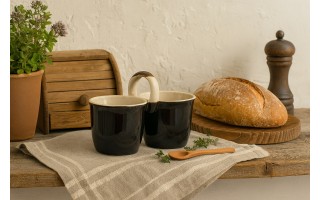 Kubek kamionkowy bliźniak 2 x 0,5 L