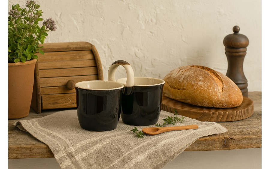 Kubek kamionkowy bliźniak 2 x 0,5 L