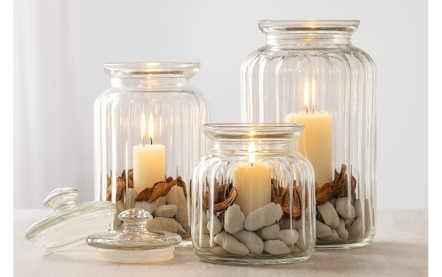 Słoik 1,5 L szklana pokrywa Viva Pasabahce