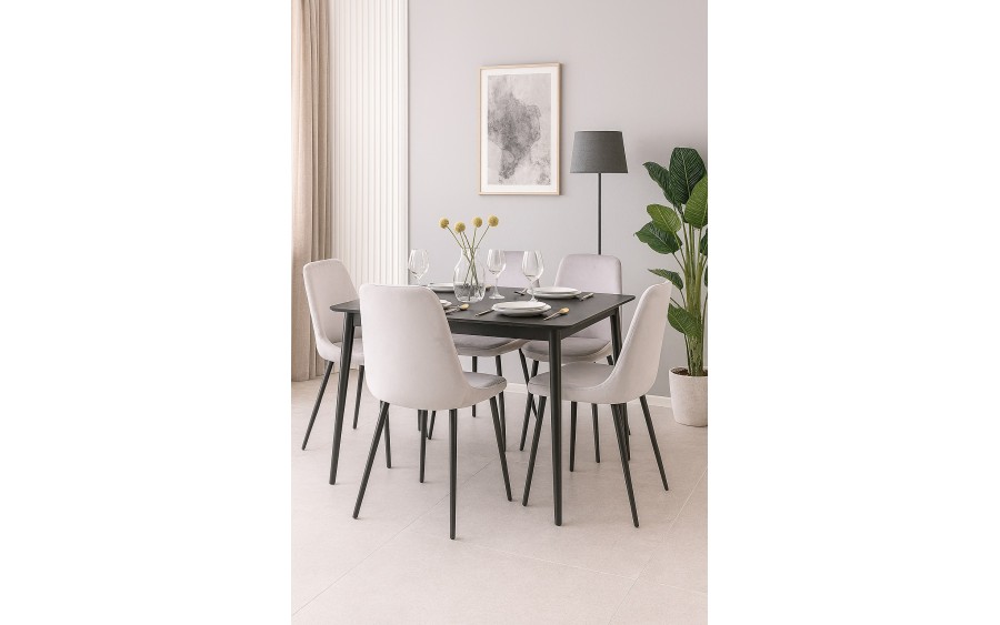 Krzesło FOX Jasny Szary