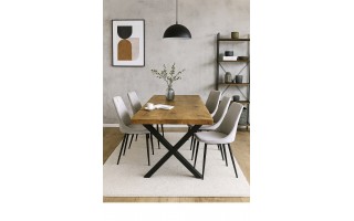 Krzesło FOX Jasny Szary