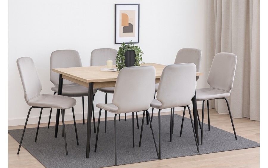 Krzesło Neo Jasny szary