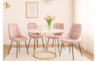 Krzesło Ole Różowe