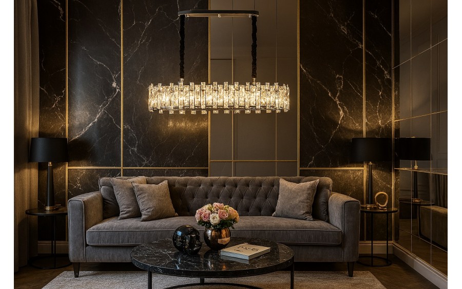 Lampa wisząca kryształowa Jewel 60215/14 CHROME