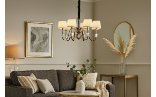 Lampa wisząca kryształowa Ravena 82177/8