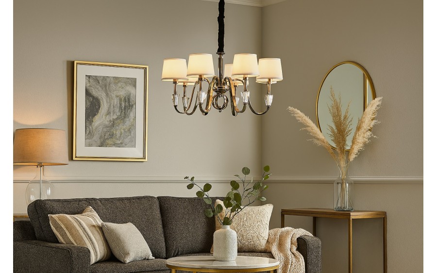 Lampa wisząca kryształowa Ravena 82177/8