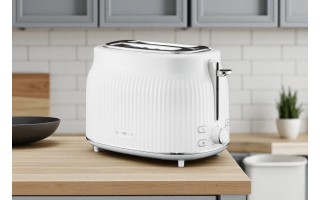 Toster na dwie kromki AMBITION ELECTRO VINTAGE biały